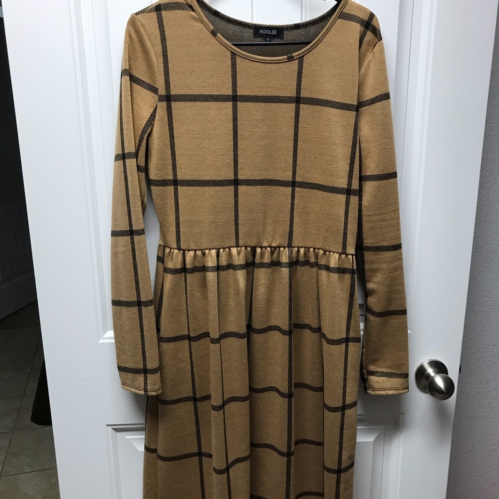 ROOLEE Dress Sz Large/Pockets